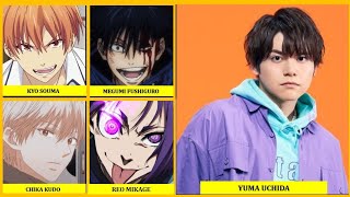 Blue Lock Japanese Voice Actors and their characters with same voice  Seiyuu bluelock anime [upl. by Atenik738]