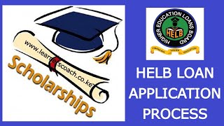 How To Apply HELB Loan As a First Time TVET Student [upl. by Ebaj]