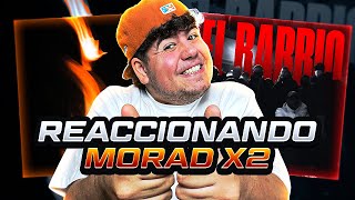 2x1 DE MORAD  REACCIÓN a MORAD  ALGO MUY RARO Guleed Morad  El Barrio [upl. by Wehttam]