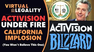 CALIFORNIA VS ACTIVISION  IMPLOSION  DFEH Lawyers Gone  Gov Accused of quotInterferencequot VL657 [upl. by Jameson]