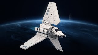 Lego Star Wars MOC Preview  Tydirium Shuttle [upl. by Aisatnaf]