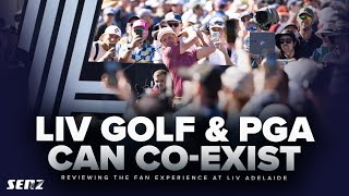 Reviewing the LIV Golf Adelaide experience  SENZ Afternoons [upl. by Lugar529]