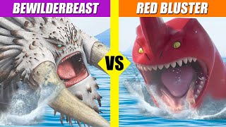 Bewilderbeast vs Red Bluster Sea Beast  SPORE [upl. by Merriman]