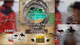 6º Rodeio Crioulo CTG Rincão da Saudade  Rio Negro PR Sábado [upl. by Anayd]