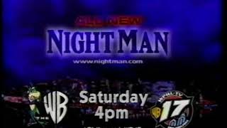 NightMan 1x18 Bad to The Bone Promo on Philadelphia’s WB 17 WPHL February 221998 [upl. by Airdnas863]