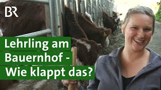 Ausbildung in der Landwirtschaft für Quereinsteiger Landwirt werden ohne Hof  Unser Land  BR [upl. by Kciregor]