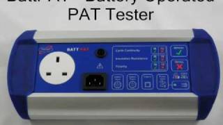 PAT Testing with the BattPAT [upl. by Weatherley120]