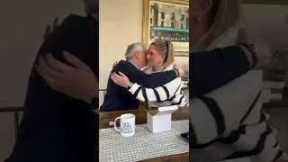 Daughter ‘promotes’ dad to grandpa with sweet birthday surprise [upl. by Ativak]