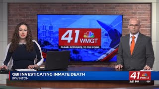 GBI investigating Wilkinson County inmate death [upl. by Ahsiener]