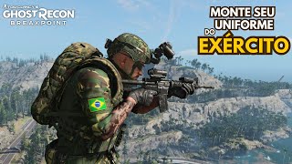 COMO MONTAR UNIFORME DO EXÉRCITO NO GHOST RECON BREAKPOINT [upl. by Yerhcaz]