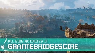 Assassins Creed Valhalla  All Activities in Grantebridgescire Completionist All the Way [upl. by Aiouqahs]