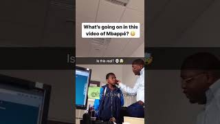 mbappe getting scolded by the teacher is this real chat [upl. by Idnal]