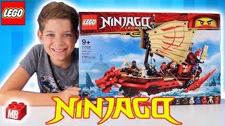 Lego NINJAGO NEW Destinys Bounty Unboxing Build Review PLAY Jay Cole Kai Master Wu Lloyd [upl. by Zea]