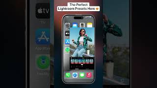 Best Presets for Lightroom  Apply Presets on Your Picture  App for iPhone  Portraite Ads [upl. by Llenna]