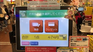 【千葉県 船橋市】ロピア ららぽーとTOKYOBAY店 セミセルフレジ（クレジットカードで支払い） [upl. by Nivag654]