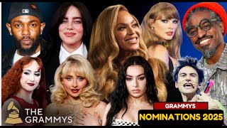 2025 GRAMMYs Nominations Record Of The Year Nominees [upl. by Eitsyrk]