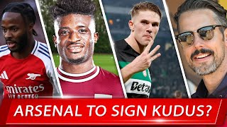 Arsenal News Show IMPORTANT Kroenke meeting  Kudus Jan deal Gyokeres latest [upl. by Emmerie]