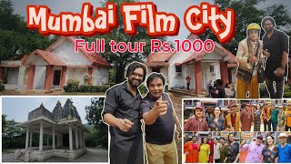 Film city mumbai tour  live shooting  bollywood ka Kala Sach 😱  film city mumbai [upl. by Naujik]