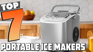 7 Best Portable Ice Makers Perfect for Home and Travel [upl. by Natsyrt]