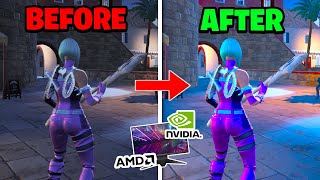 BEST COLOR Settings In FORTNITE Chapter 5  Best Settings for Fortnite AMDNVIDIACONSOLE [upl. by Hauhsoj421]