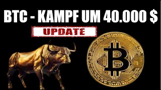 BITCOIN BTC UPDATE ✅ BITCOIN KURS KÄMPFT UM DIE 40 K MARKE ✅ WEITER DRUCK VON GRAYSCALE FTX MT GOX [upl. by Moazami299]