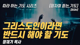 따라하는 기도시리즈 187 그리스도인이라면 반드시 해야 할 기도 잠자며 듣는 기도  장재기 목사 BGM [upl. by Eckmann]