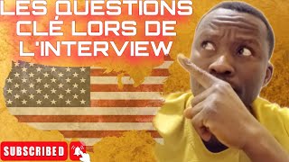 QUESTION ET REPONSE DE MON ENTRETIEN DE VISA IMMIGRANT usa lotteryresult canada lottery [upl. by Joete]