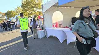 CROWD SCENE AT OYSTER FESTIVAL  OYSTER BAY NEW YORK [upl. by Zebadiah]