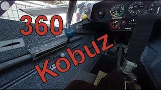 SZD21 Kobuz  kabina 360 stopni Zabytki Nieba [upl. by Anehta560]