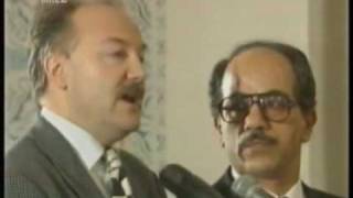 George Galloway when he met Saddam Hussein [upl. by Meehaf677]