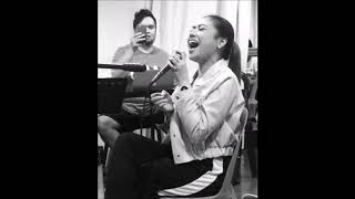 Morissette Amon Sings Never Enough During Rehearsals [upl. by Bernadette]