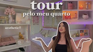 tour pelo meu quarto aesthetic 💘🌟 [upl. by Ttelrats109]