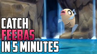 How to Catch Feebas IN 5 MINUTES  Pokémon Brilliant Diamond amp Shining Pearl [upl. by Attevad]