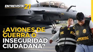 Fuad Khoury quotNo es el momento para invertir en aviones de guerraquot  Entrevista21 [upl. by Elamaj677]