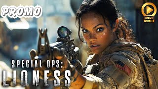 Special Ops Lioness Season 2 Trailer Release Date HD Zoe Saldana Paramount series [upl. by Ignaz394]