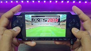 PES 2014 on PSP in 2024 😍 [upl. by Tirreg791]