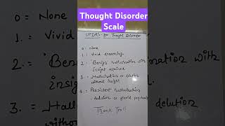 UPDRS  for thought disorder [upl. by Queenie]