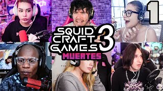 MU3RT3S EN LOS SQUID CRAFT GAMES 3 DIA 1 [upl. by Dwight780]