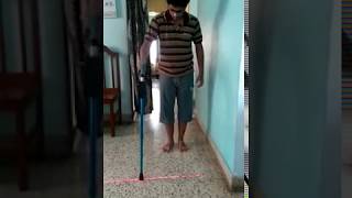 PARKINSONS LASER CANE WITH INACTIVITY TIMER AND STEPS COUNTER [upl. by Enialahs256]