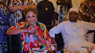 Queen Sekinat Elegushi steps out with her Hubby Oba Saheed Elegushi for her 47th birthday [upl. by Salazar]