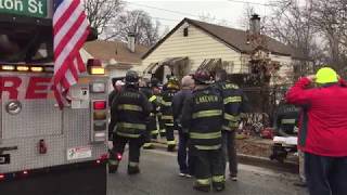 Hempstead Fire Department Working House Fire Part 2 [upl. by Cormac]