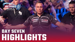 BACK ON TOP  Day Seven Highlights  2022 Betfred World Matchplay [upl. by Maureene148]