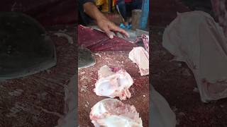 Bone cutting skill streetfood beef [upl. by Darrin427]