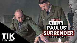 Hitlers Conference after Paulus Surrender Feb 1943 [upl. by Reyaht]