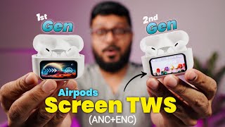 2nd Gen Screen TWS Review⚡️ with ANCENC😱  Airpods L58 Unboxing amp Review [upl. by Ibson]