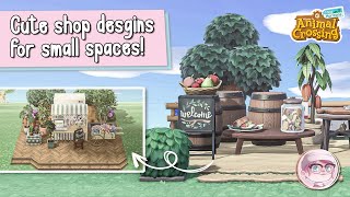 Easy shop designs to fill gaps on your ACNH island  Speedbuild  Animal Crossing New Horizons [upl. by Ola720]