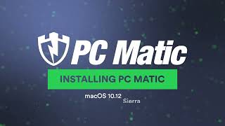 Install PC Matic on macOS 1012 Sierra [upl. by Bernt134]