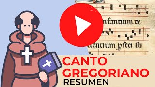 CANTO GREGORIANO 🎶RESUMEN MUSICAL [upl. by Aronle]