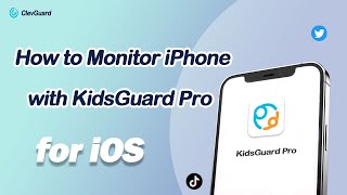 Guide How to use KidsGuard Pro for iOS [upl. by Swetiana]