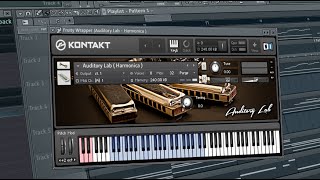 Auditory Lab  Virtual Harmonica Plugin For Kontakt amp VST [upl. by Trever]